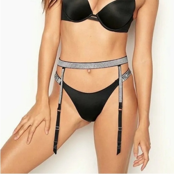 Victoria Secret Diamond Garter Sz MedLg  NWT - Picture 3 of 4
